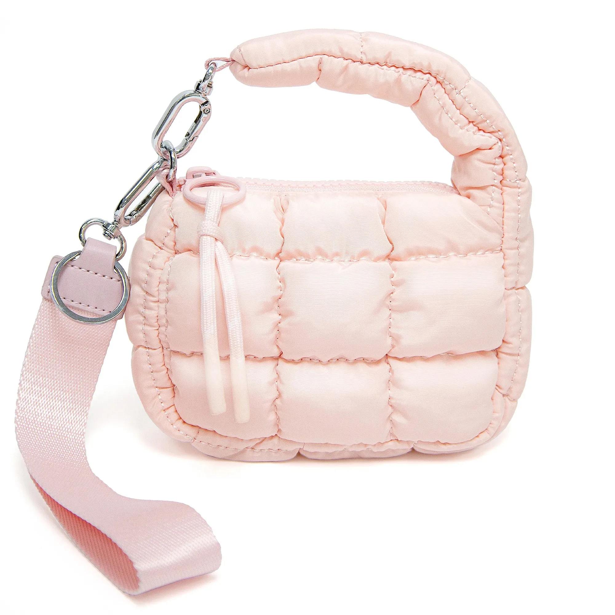 ✨ Adorable Puffer Lipstick Pouch 🎀 | Quilted Coin Bag for Makeup Magic ✨🎉 Perfect Holiday Gift for Her!