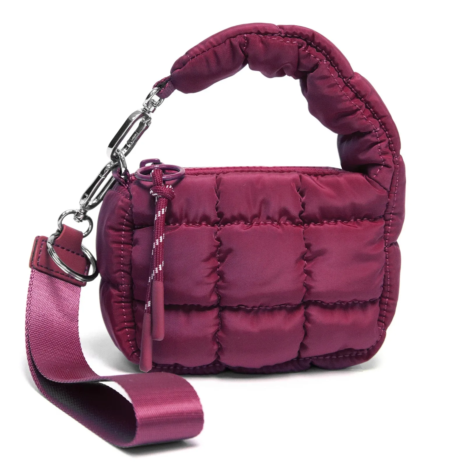 ✨ Adorable Puffer Lipstick Pouch 🎀 | Quilted Coin Bag for Makeup Magic ✨🎉 Perfect Holiday Gift for Her!