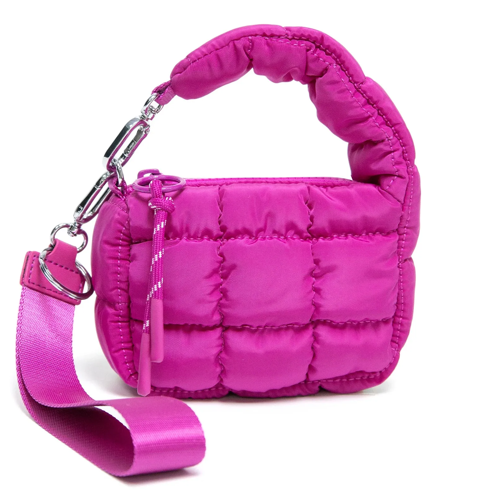 ✨ Adorable Puffer Lipstick Pouch 🎀 | Quilted Coin Bag for Makeup Magic ✨🎉 Perfect Holiday Gift for Her!