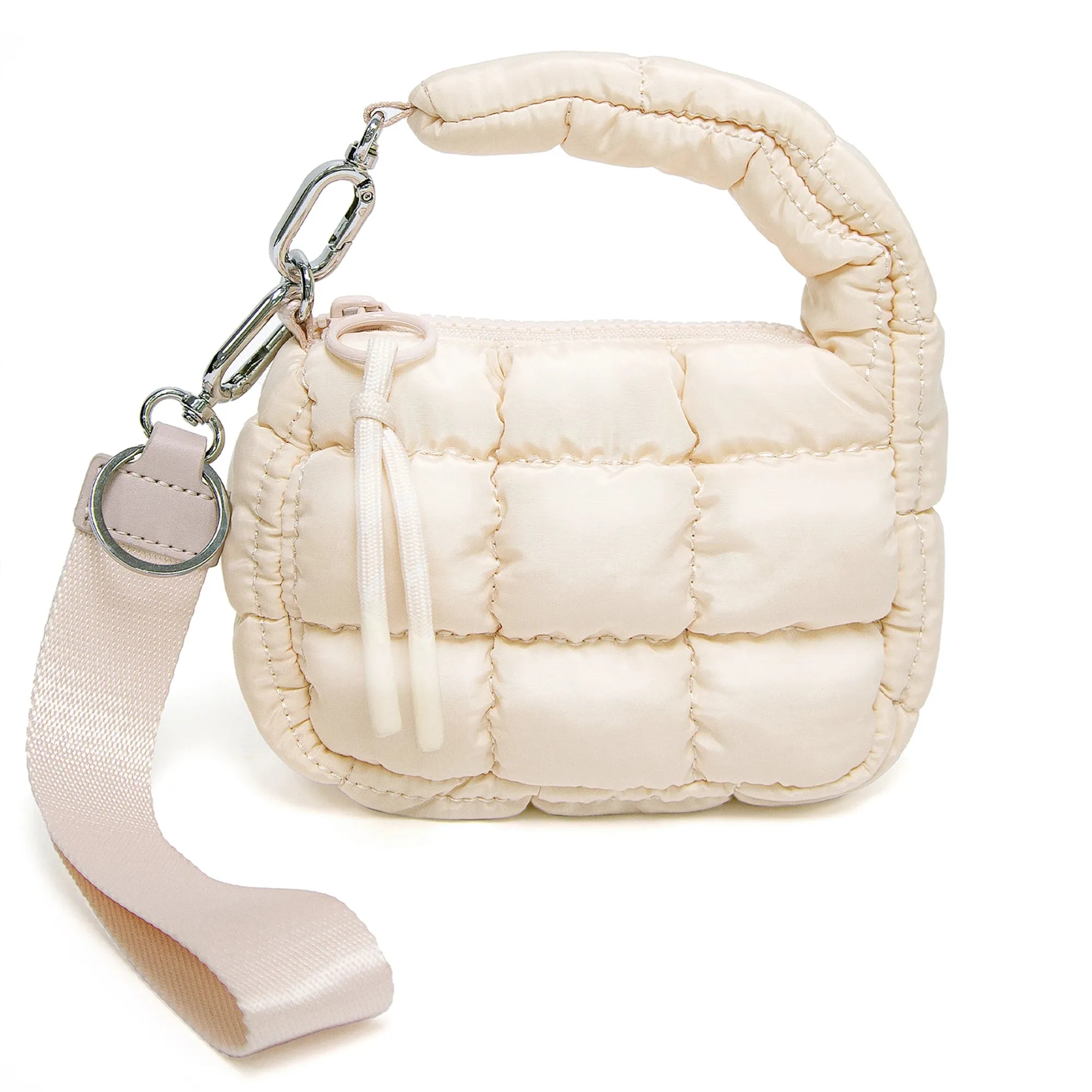 ✨ Adorable Puffer Lipstick Pouch 🎀 | Quilted Coin Bag for Makeup Magic ✨🎉 Perfect Holiday Gift for Her!