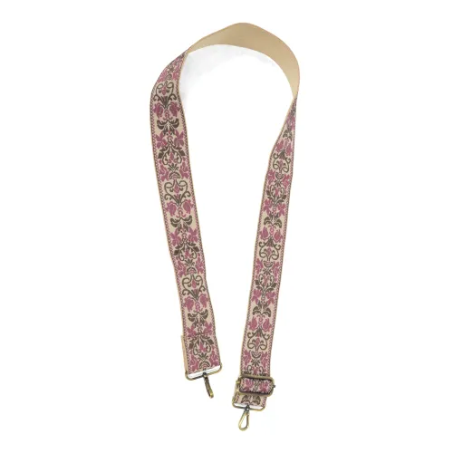 2" embroidered guitar strap (various patterns)
