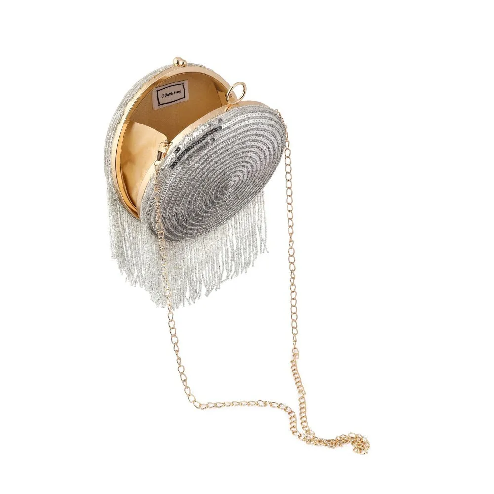 A Clutch Story Disco Ball Clutch