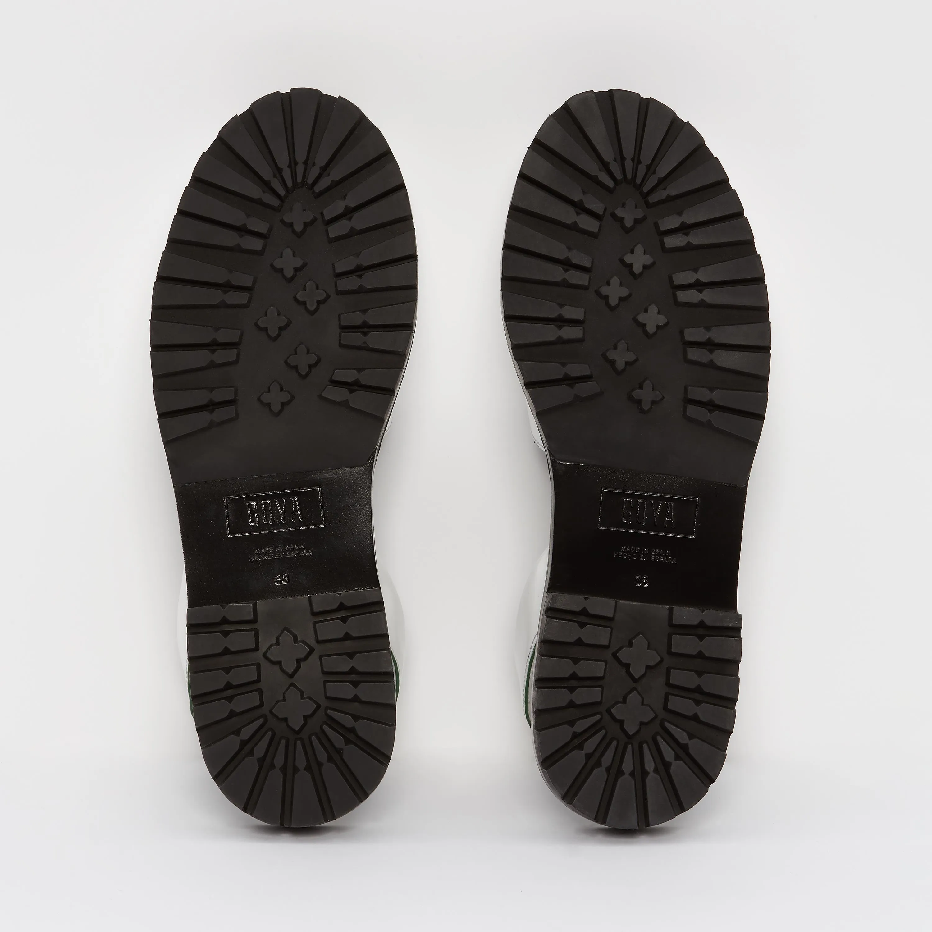 Alabaster Patent Leather Goya Slide