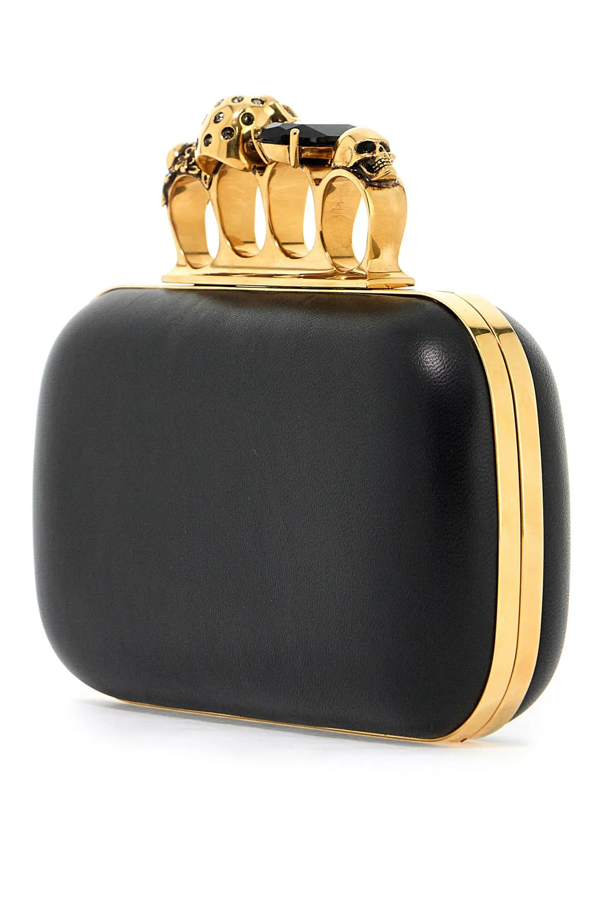 Alexander Mcqueen Chain Clutch With Knuckle