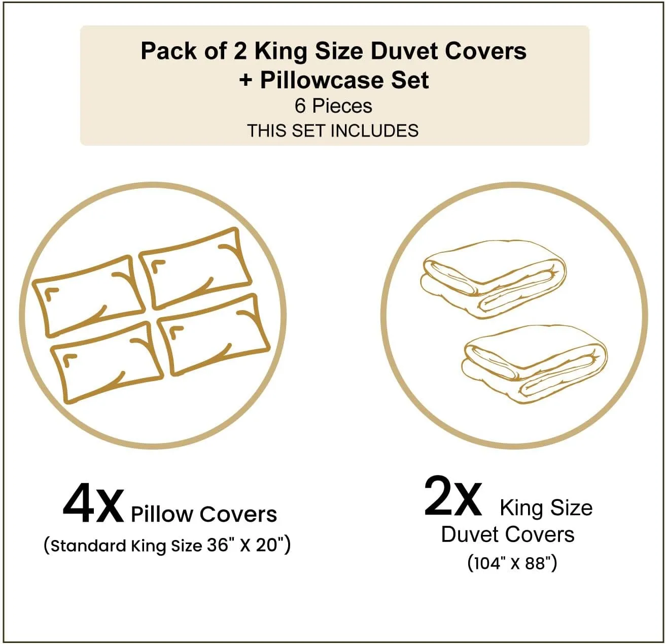 Ambesonne Fashion Duvet Cover Sets, Rhythmic Clutch Pouch Handbag Statement Bags Motifs Complementary Accessories Print, Bedding Set with 2 Duvet Covers & 4 Pillowcases, 2 Pack King Size, Multicolor