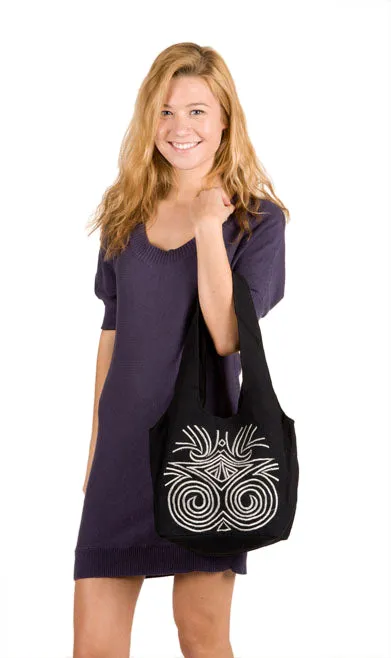 Anti-slip Cotton Modern International delivery Eco HandBag