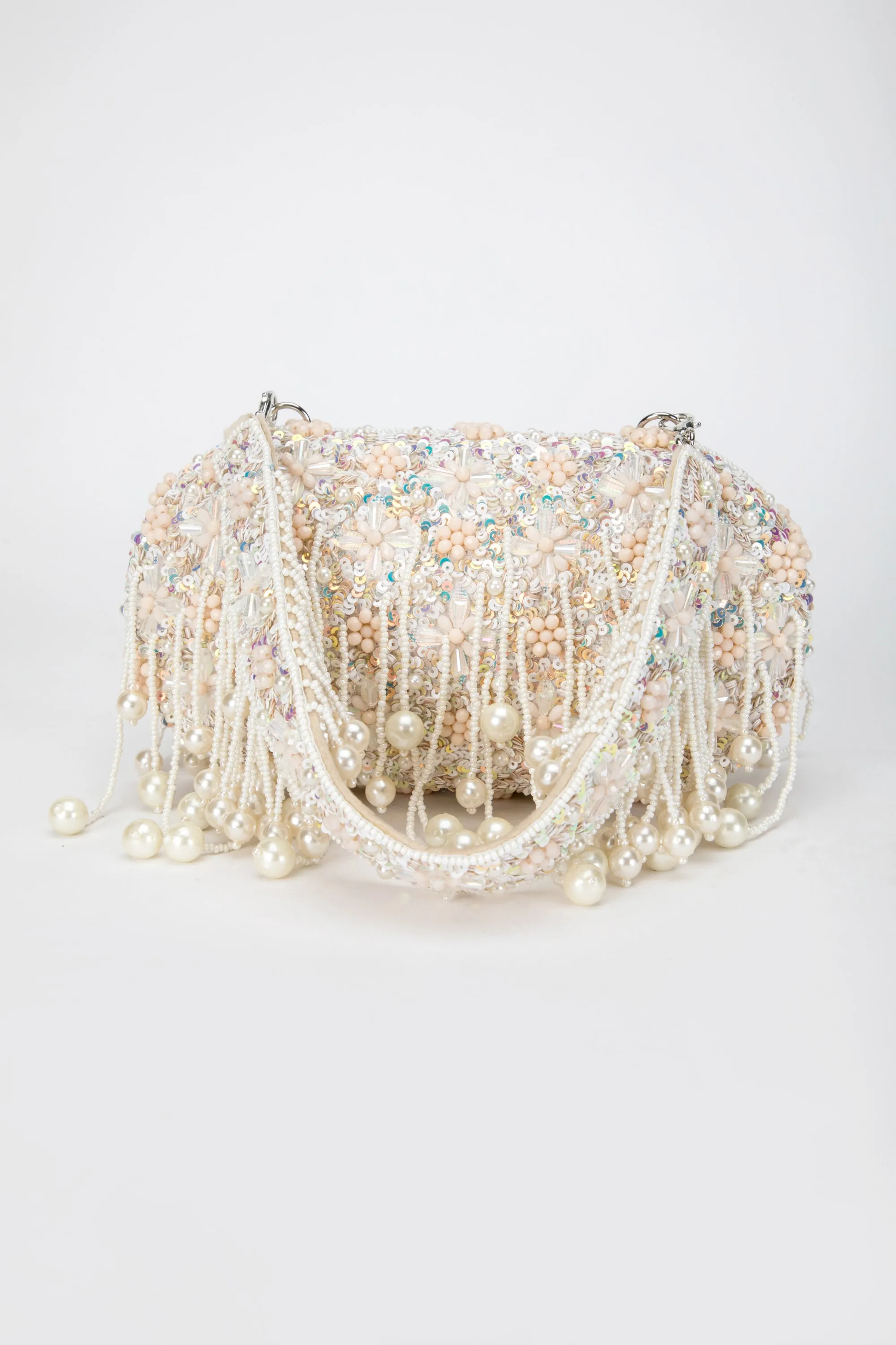 Aria Clutch – Beige