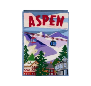 ASPEN COLORADO STRAPPED CLUTCH
