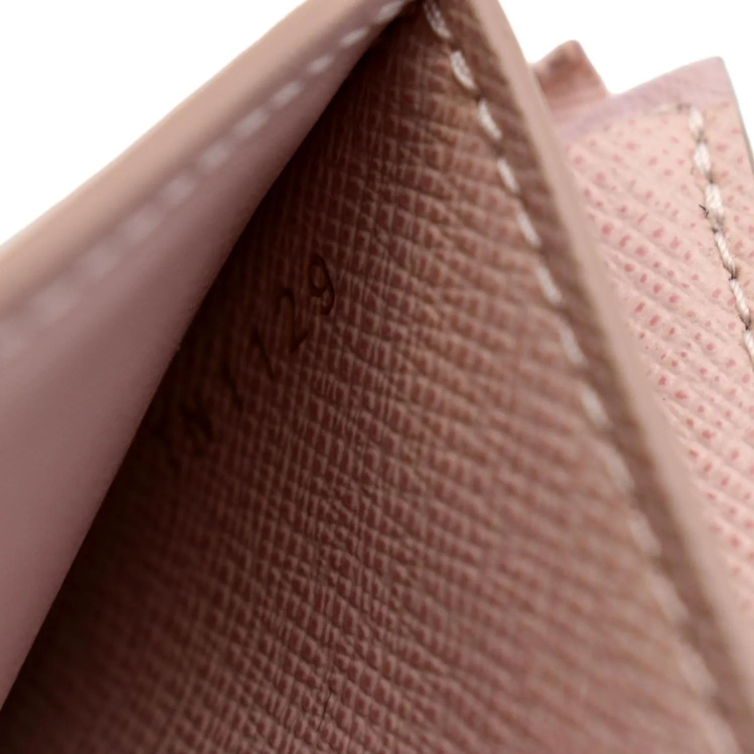 Azur High-demand Wallet LOUIS Certified Studded Zoe White VUITTON Damier
