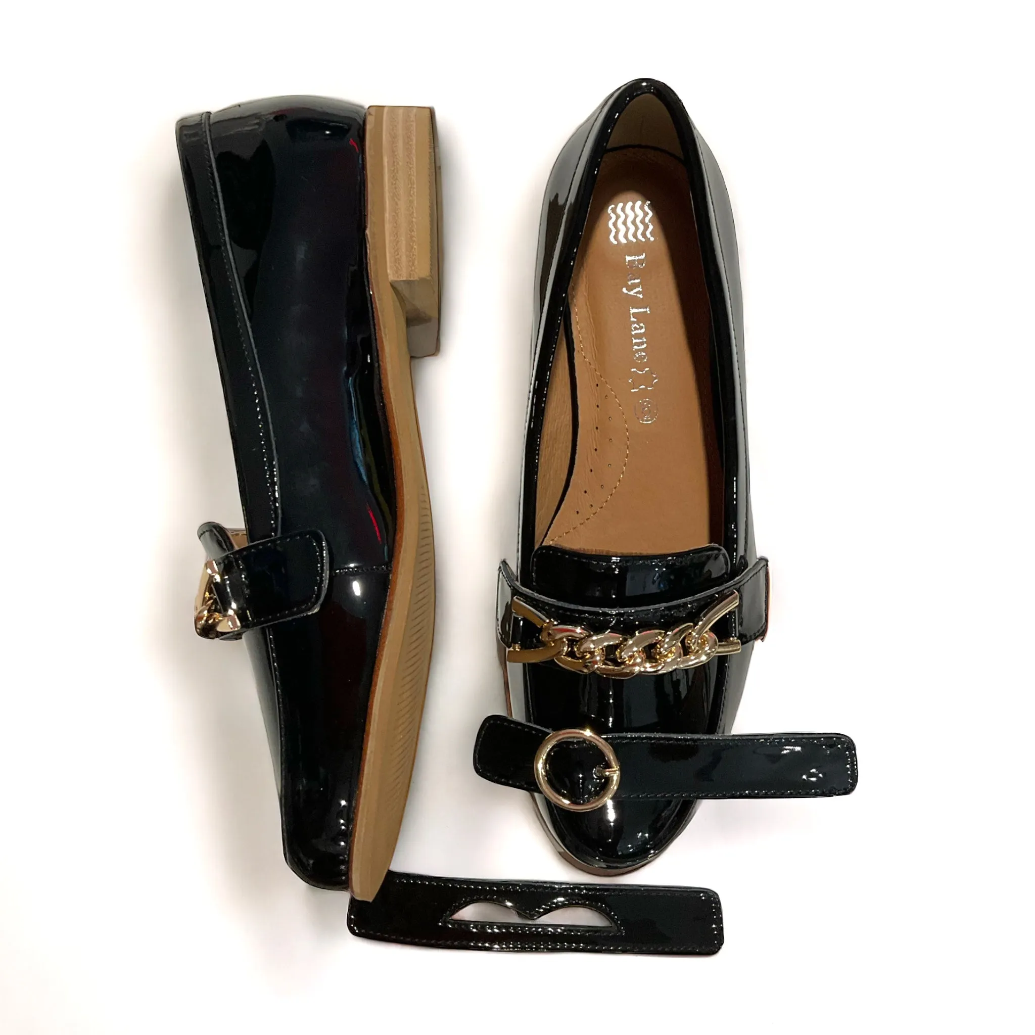 Bay Lane Bespoke - Black Patent Leather