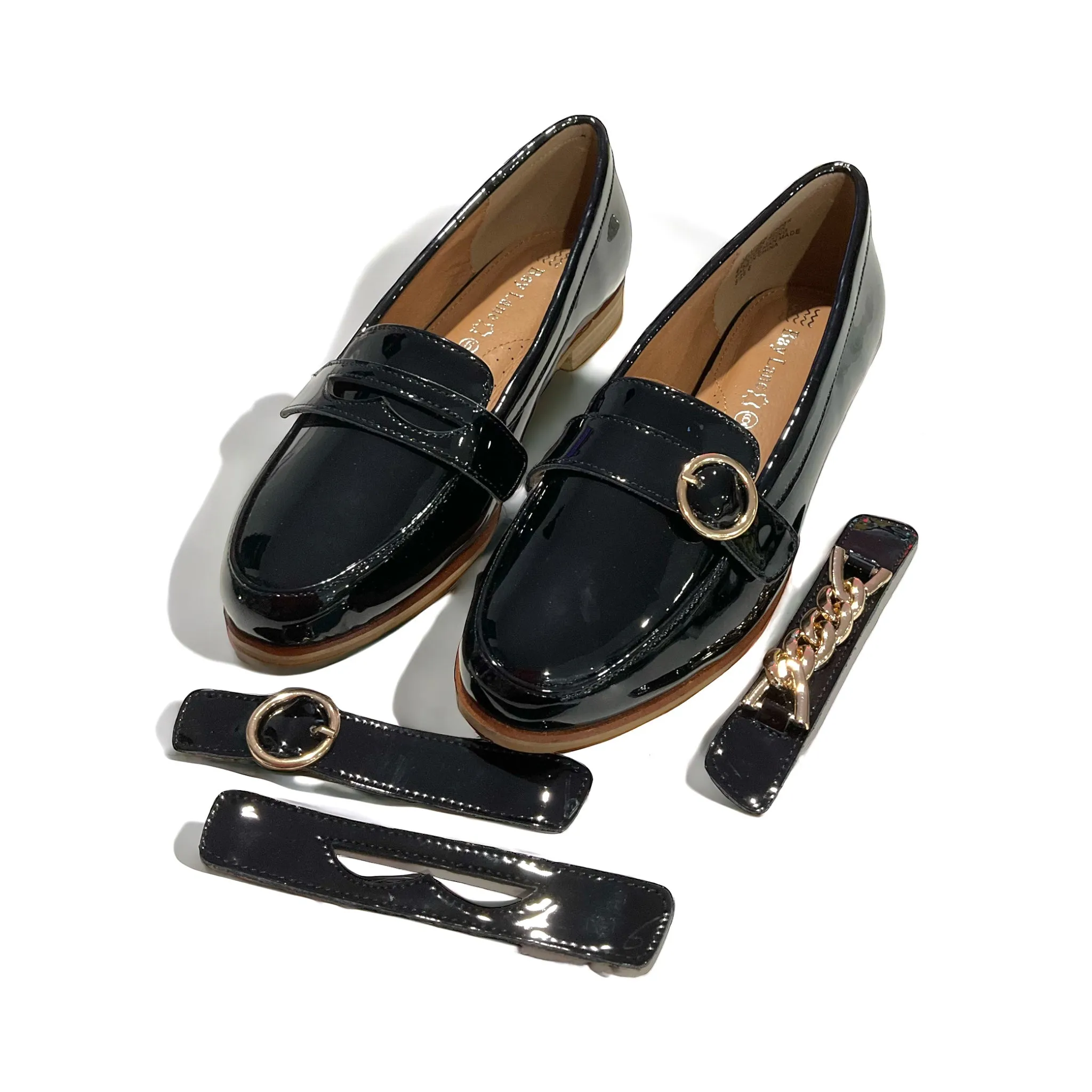 Bay Lane Bespoke - Black Patent Leather