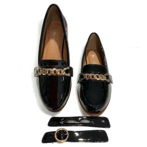 Bay Lane Bespoke - Black Patent Leather