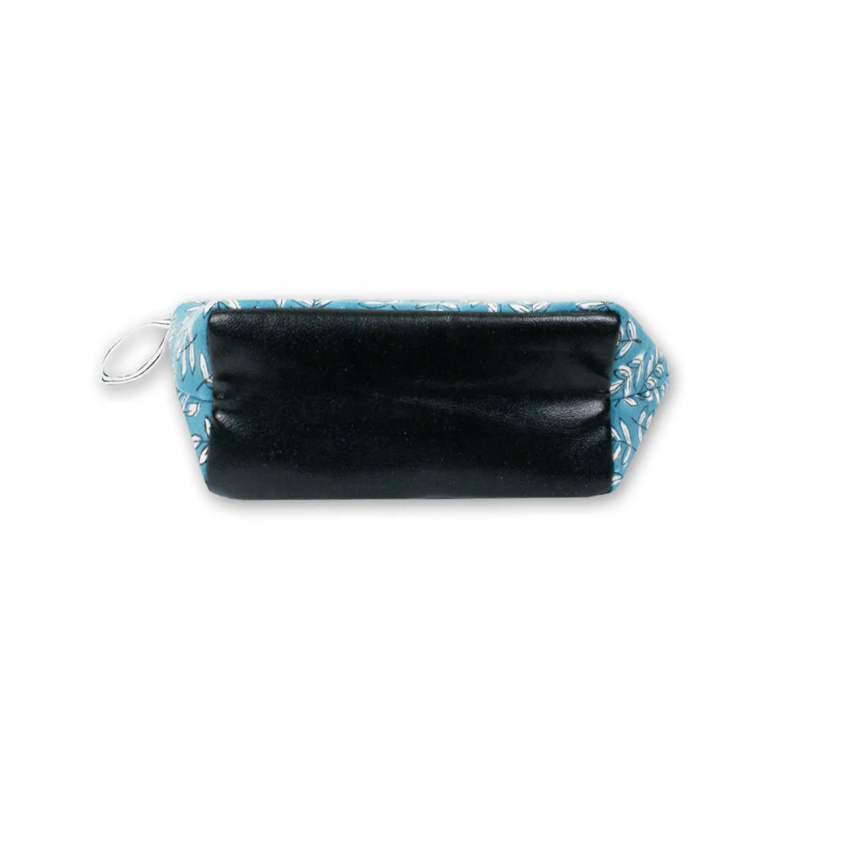 Blue Garden Block Printed Pouch