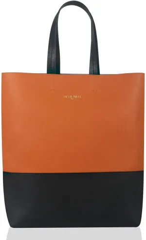 Bluenut Tote-Bag-for-Woman-Top-Handle-Satchel-Bag-2-Tone-Large-Tote-Bag-Purses-and-Handbag