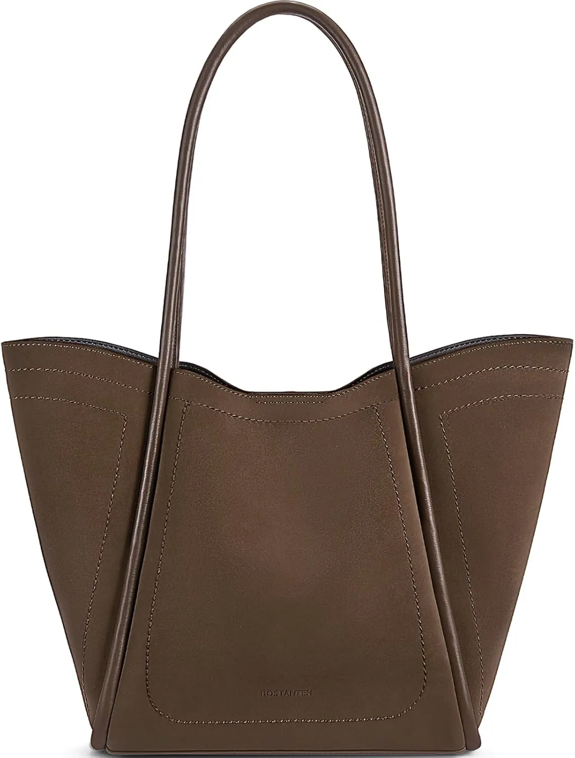 BOSTANTEN Purses for Women Trendy Travel Shoulder Bag Ladies Designer Tote Handbag 2025 Summer (11.4" x 3" x 12.2")
