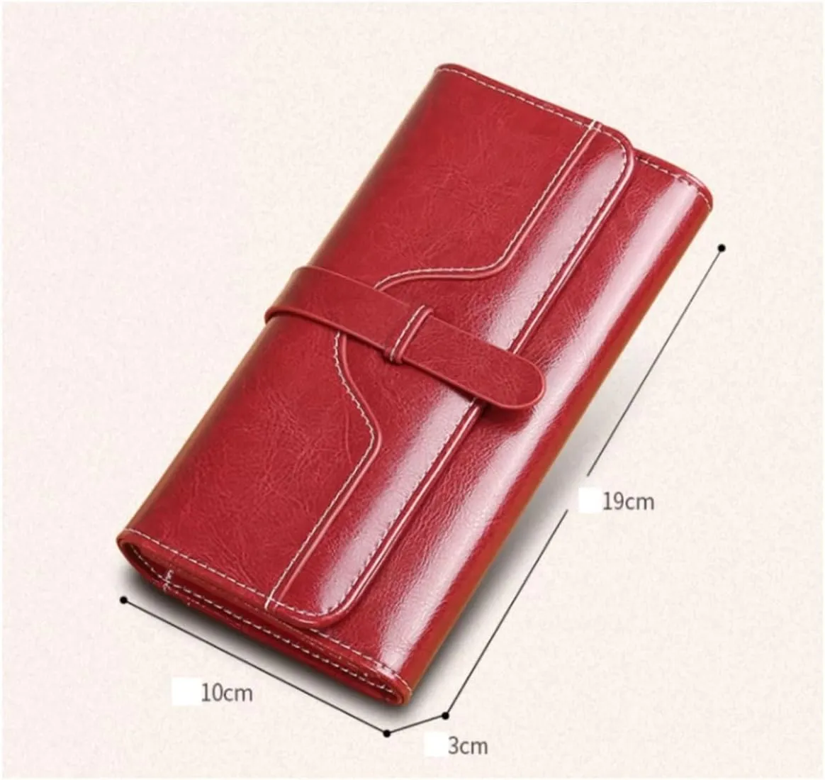 Business Card Cases Women's Purses Cowhide Wallets Blocking Wallets Money Organisers Leather Money Clips Handbags (Size : Yellow)