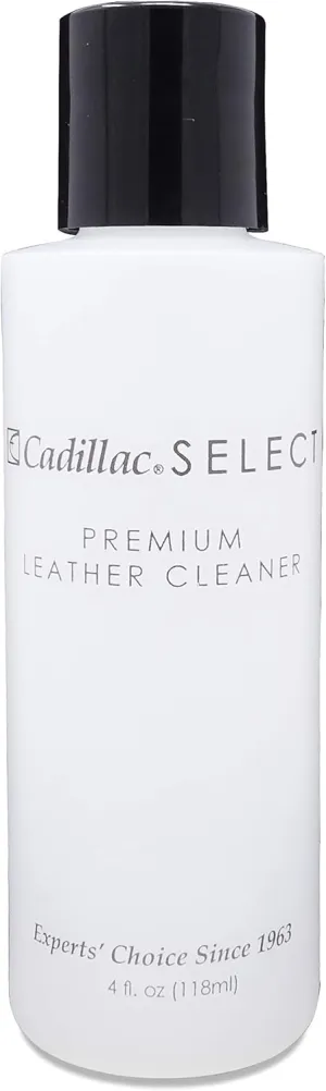 Cadillac Select Premium Leather Cleaner 4 oz - Great for Shoes, Handbags, Jackets, Gloves, Furniture & More
