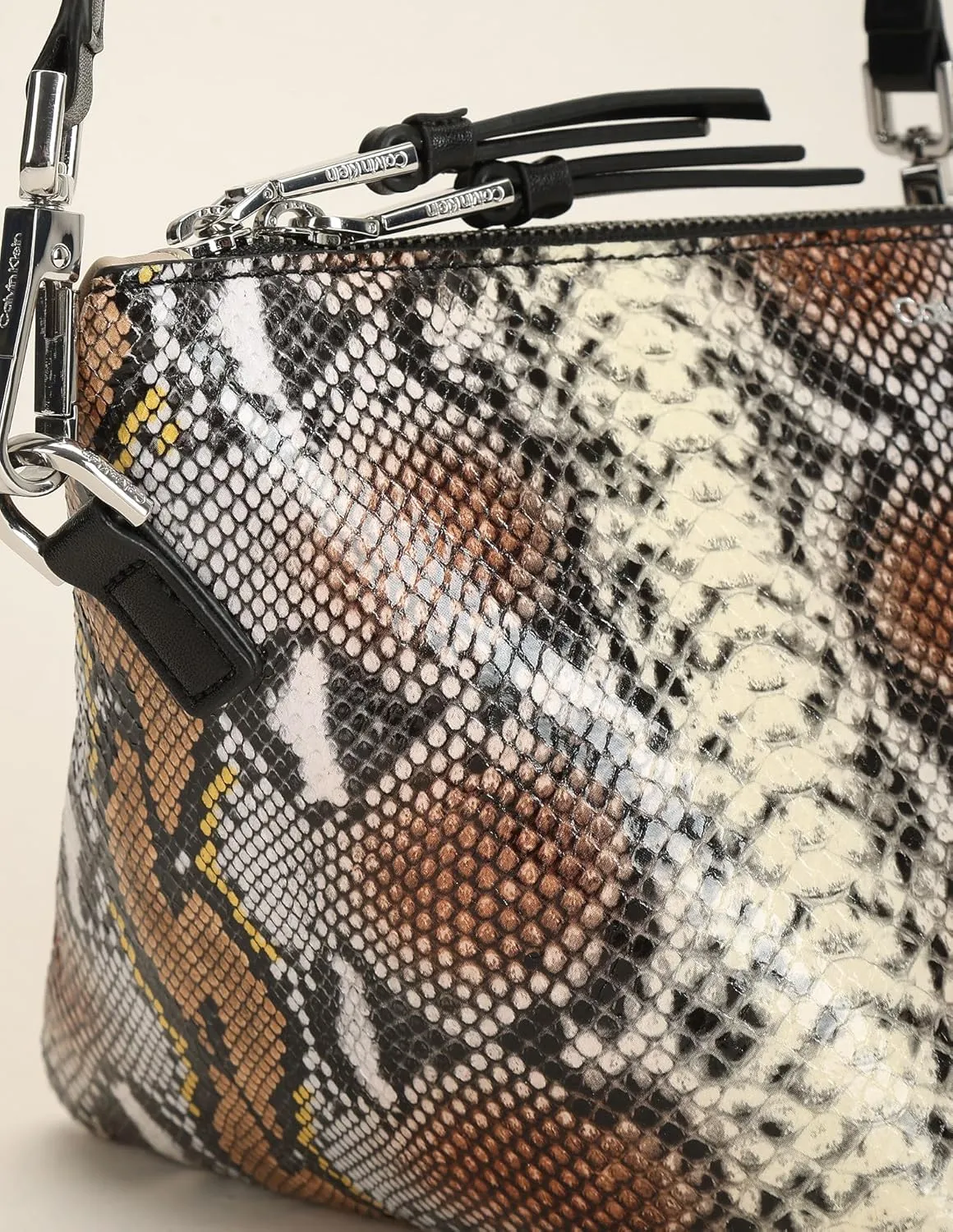 Calvin Klein Argo Top Zip Triangle Crossbody