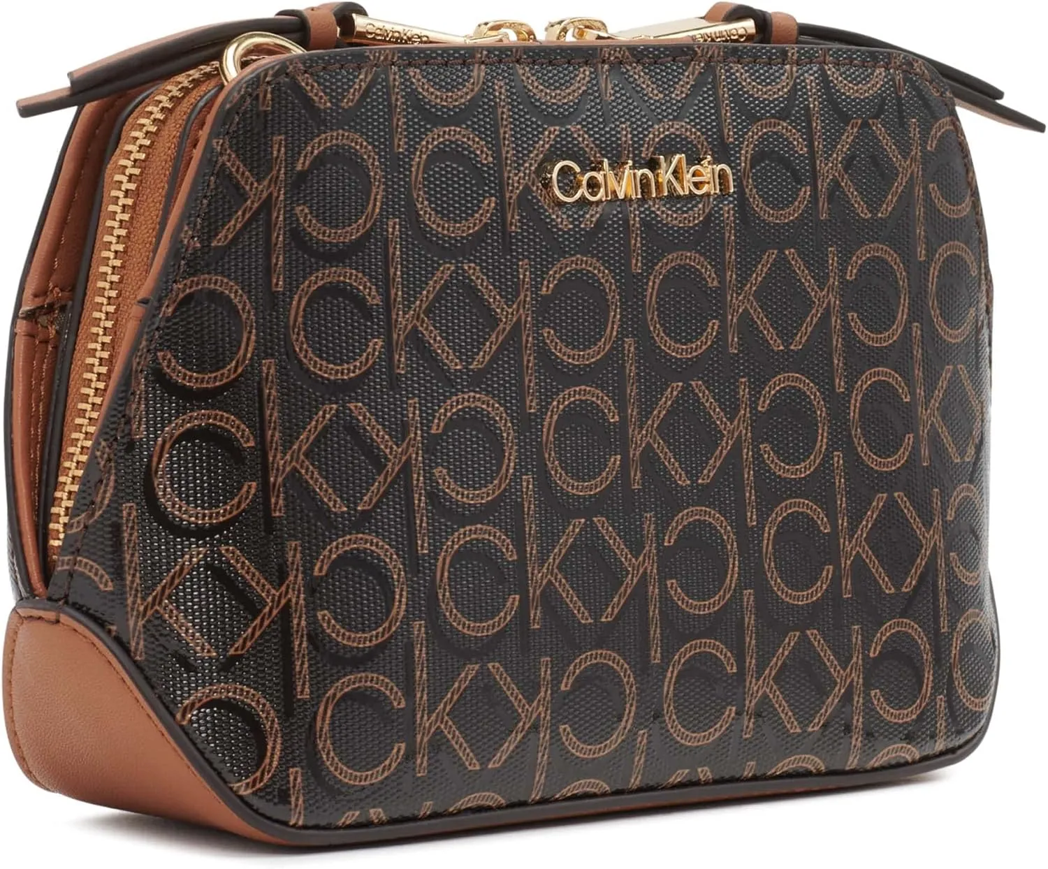 Calvin Klein Women's Lucy Triple Compartment Crossbody