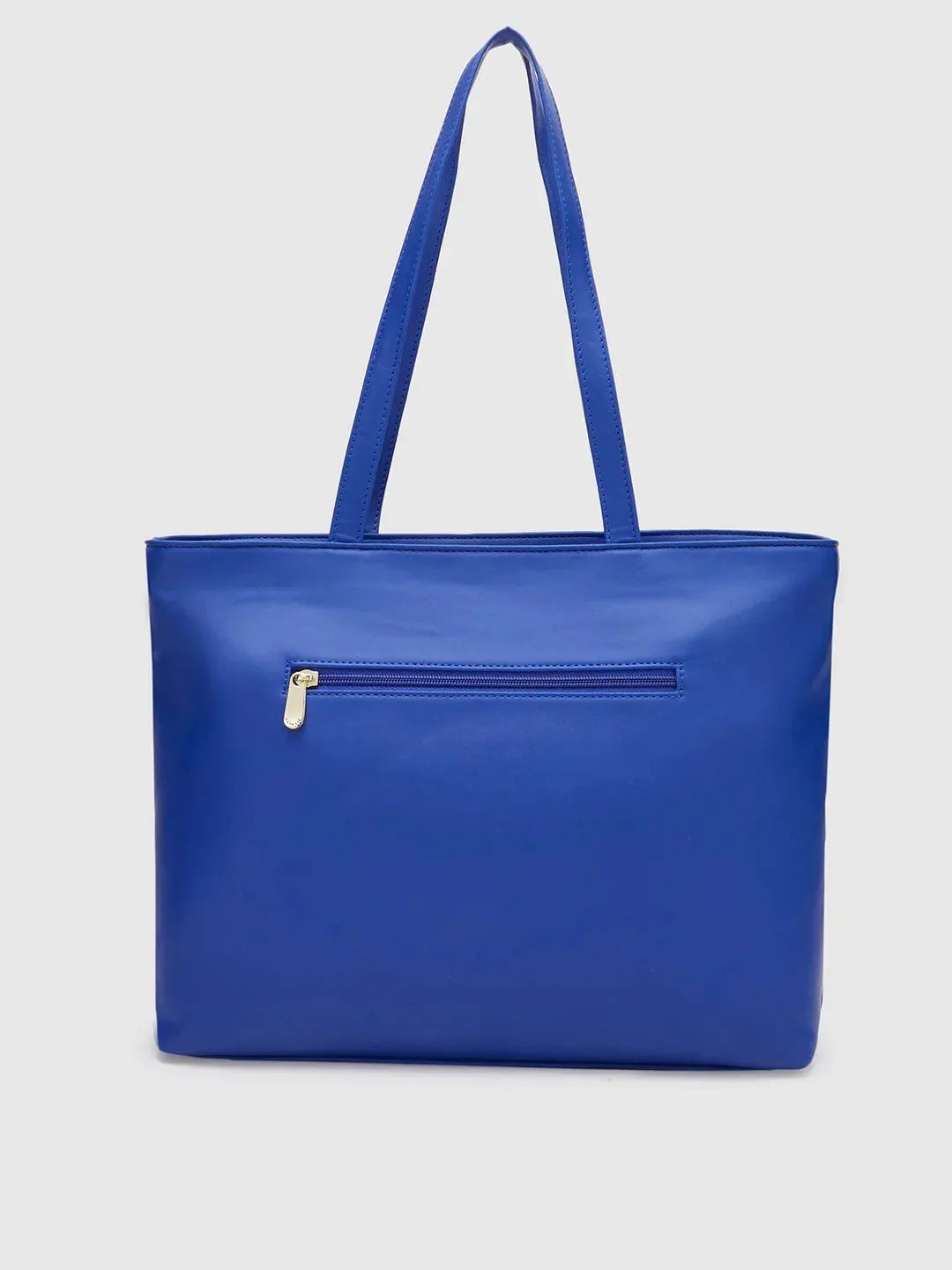 Caprese Adah Large Blue Tote Bag