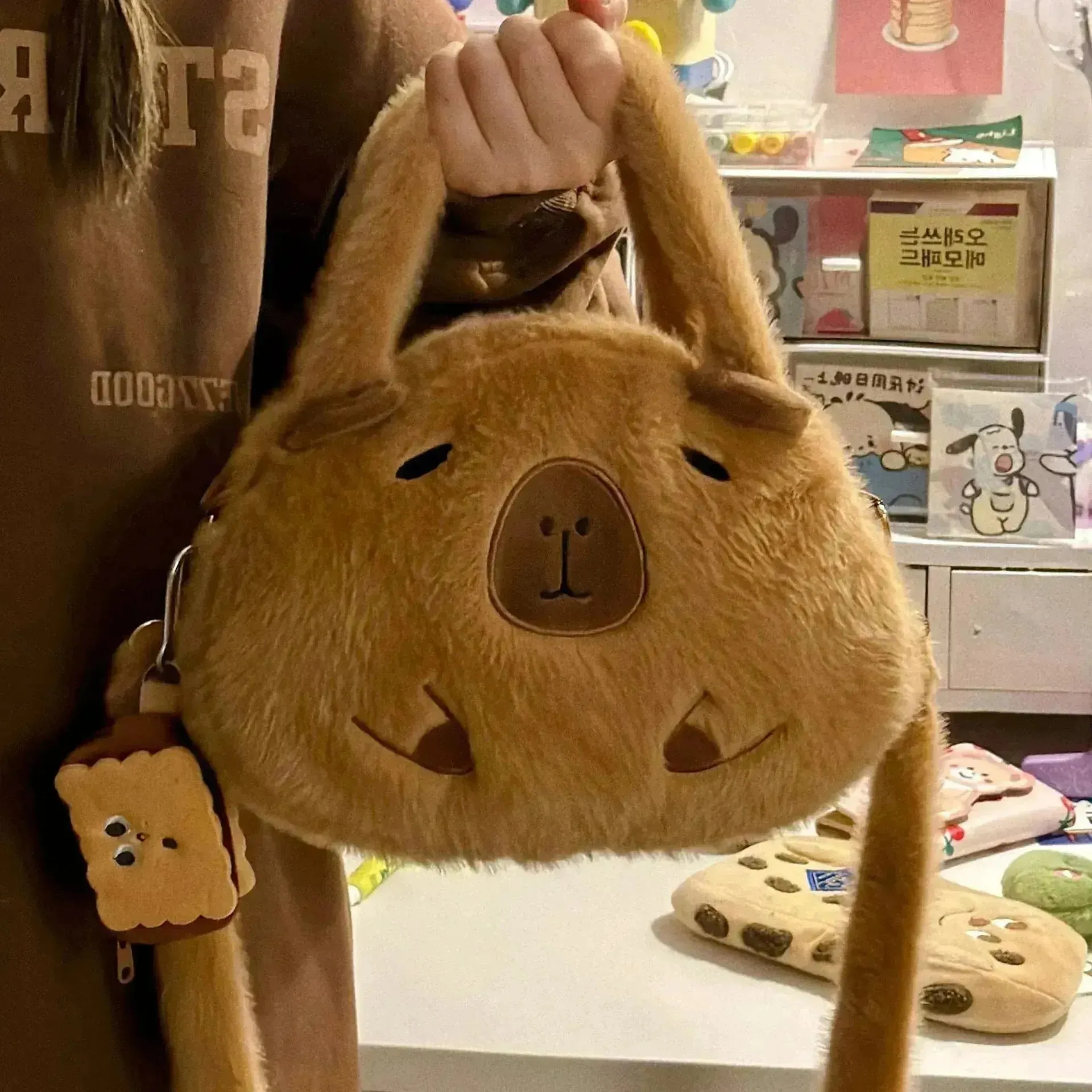 Capy Couture Plush Handbag