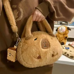 Capy Couture Plush Handbag