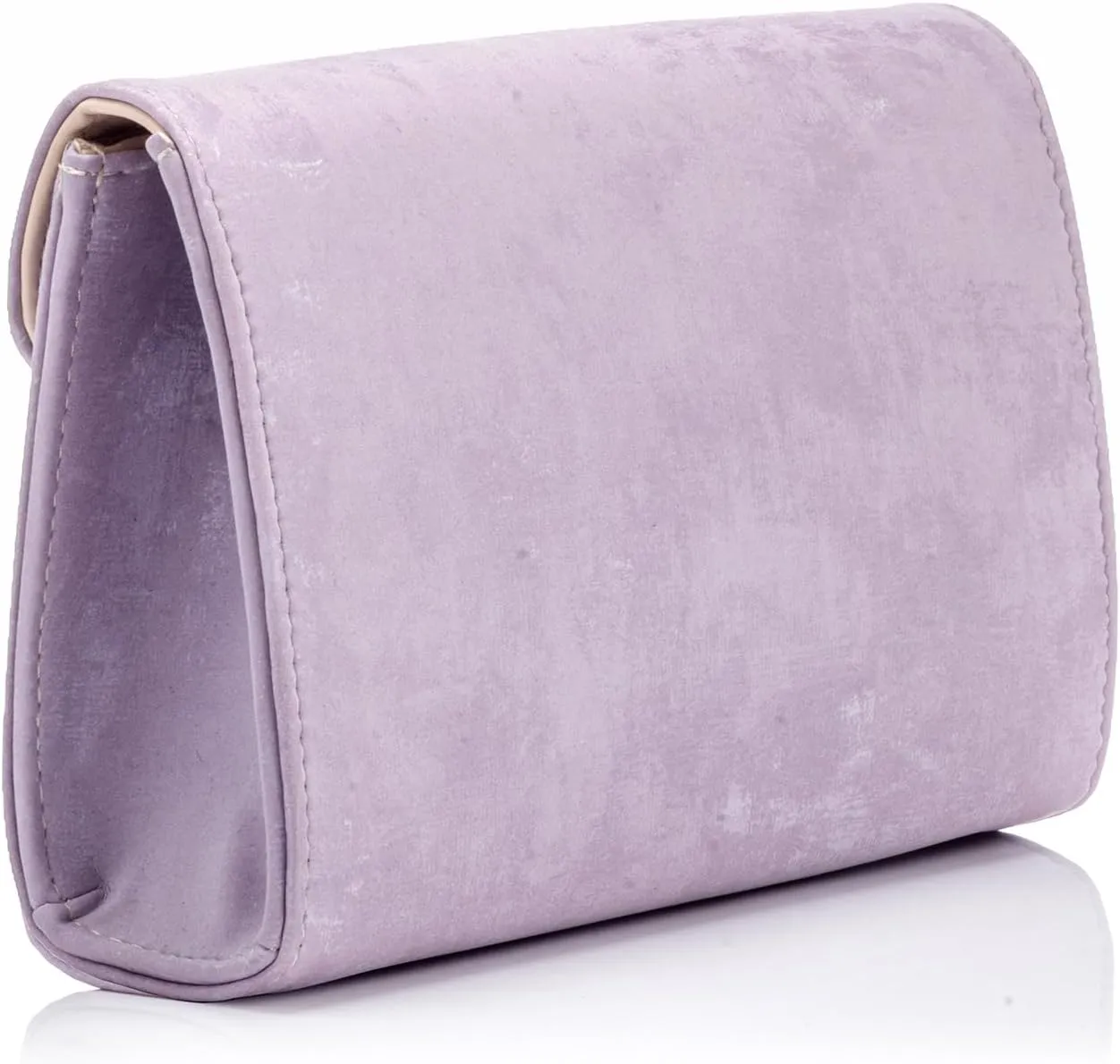 CARIEDO Women Flap Evening Tote Bag PU Leather Clutch Bridal Wallet for Wedding Prom Night Party