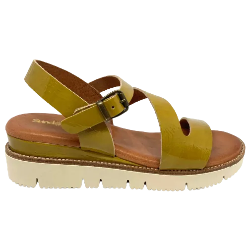 Carli patent sandal