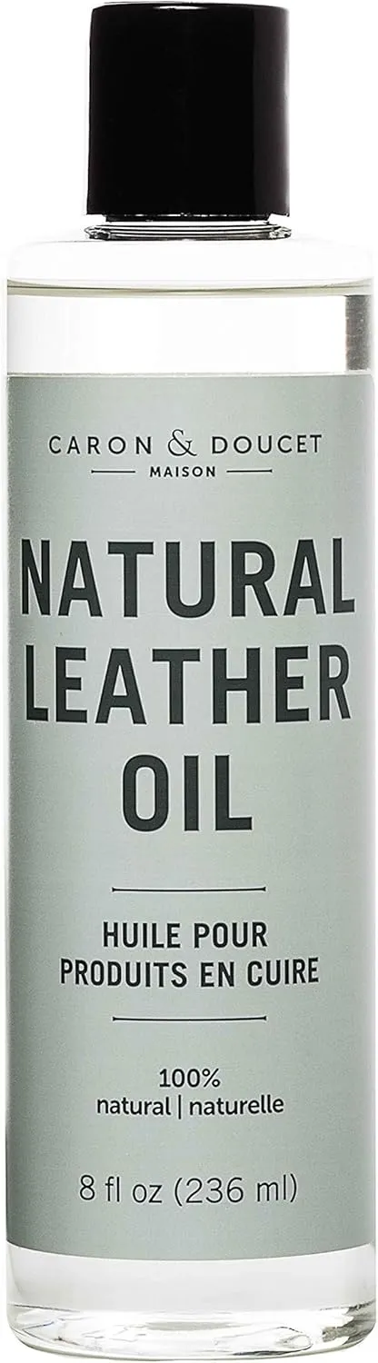 Caron & Doucet - 100% Natural Leather Oil & Conditioner to Repair & Restore; Shoes, Boots, Couches, Car Seats, Purses, Jackets, Saddles & Tacks