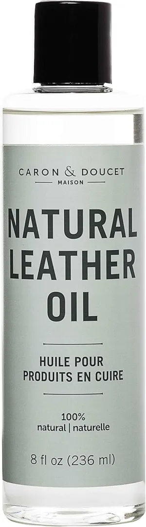 Caron & Doucet - 100% Natural Leather Oil & Conditioner to Repair & Restore; Shoes, Boots, Couches, Car Seats, Purses, Jackets, Saddles & Tacks