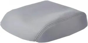 Center Console & Front Door Armrest Cover Leather Fit for Honda Pilot 2009-2015 Gray
