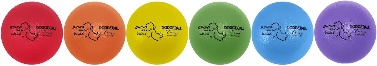 Champion Sports Rhino Skin Basic Dodgeball Set