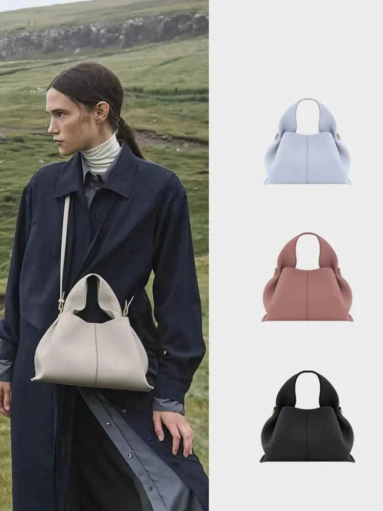 Cloud Silhouette Handbag Designer Crossbody Bag For Women Leather Shoulder Bag Clutch Bag Purse Satchel-style Bag 2024