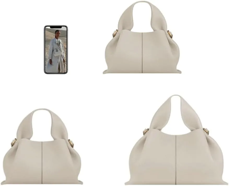 Cloud Silhouette Handbag Designer Crossbody Bag For Women Leather Shoulder Bag Clutch Bag Purse Satchel-style Bag 2024