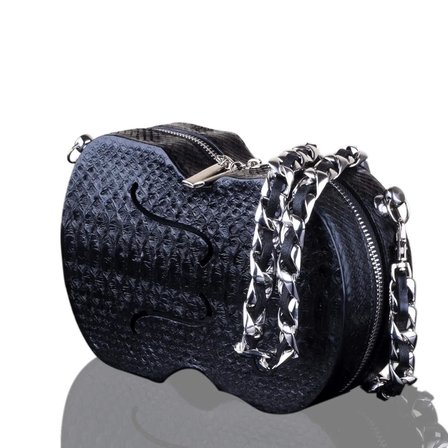 Clutch Bag “Violin” Python