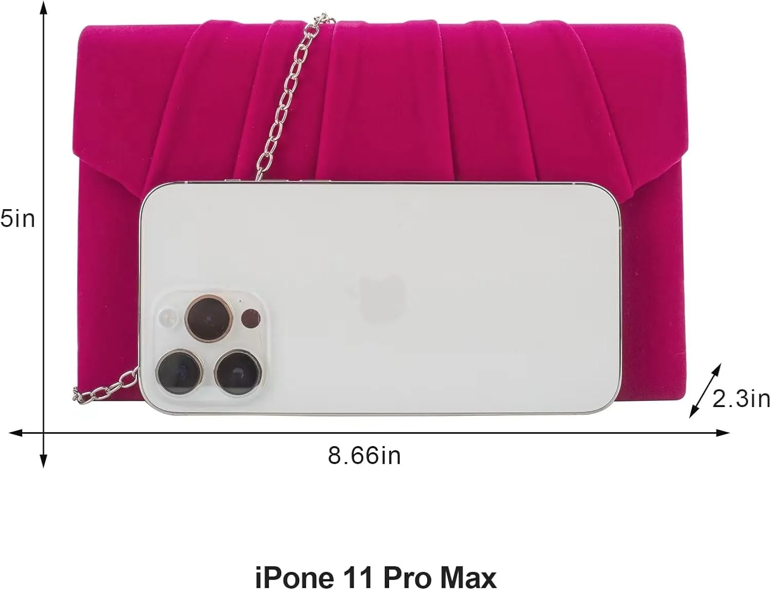 Clutch Purses for Women Evening Bag Faux Suede Formal Party Wedding Cocktail Prom