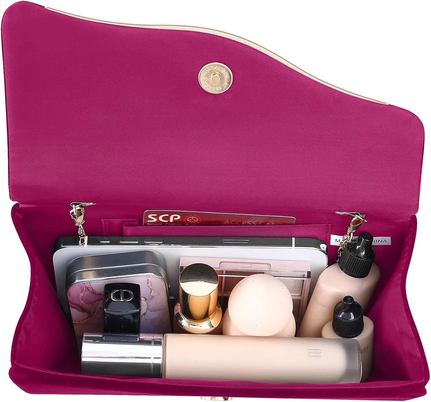 Clutch Purses for Women Evening Bag Faux Suede Formal Party Wedding Cocktail Prom