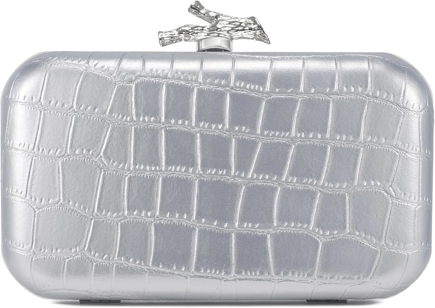 Clutch Purses for Women Evening/Wedding Chic Woven Bag Formal PU Leather Purse Designer Handbags for Women