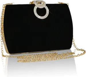 Clutch Purses for Women Formal Evening Bag Handbags for Wedding Party Sparkly Cocktail Clutch Crossbody Shoulder Bag