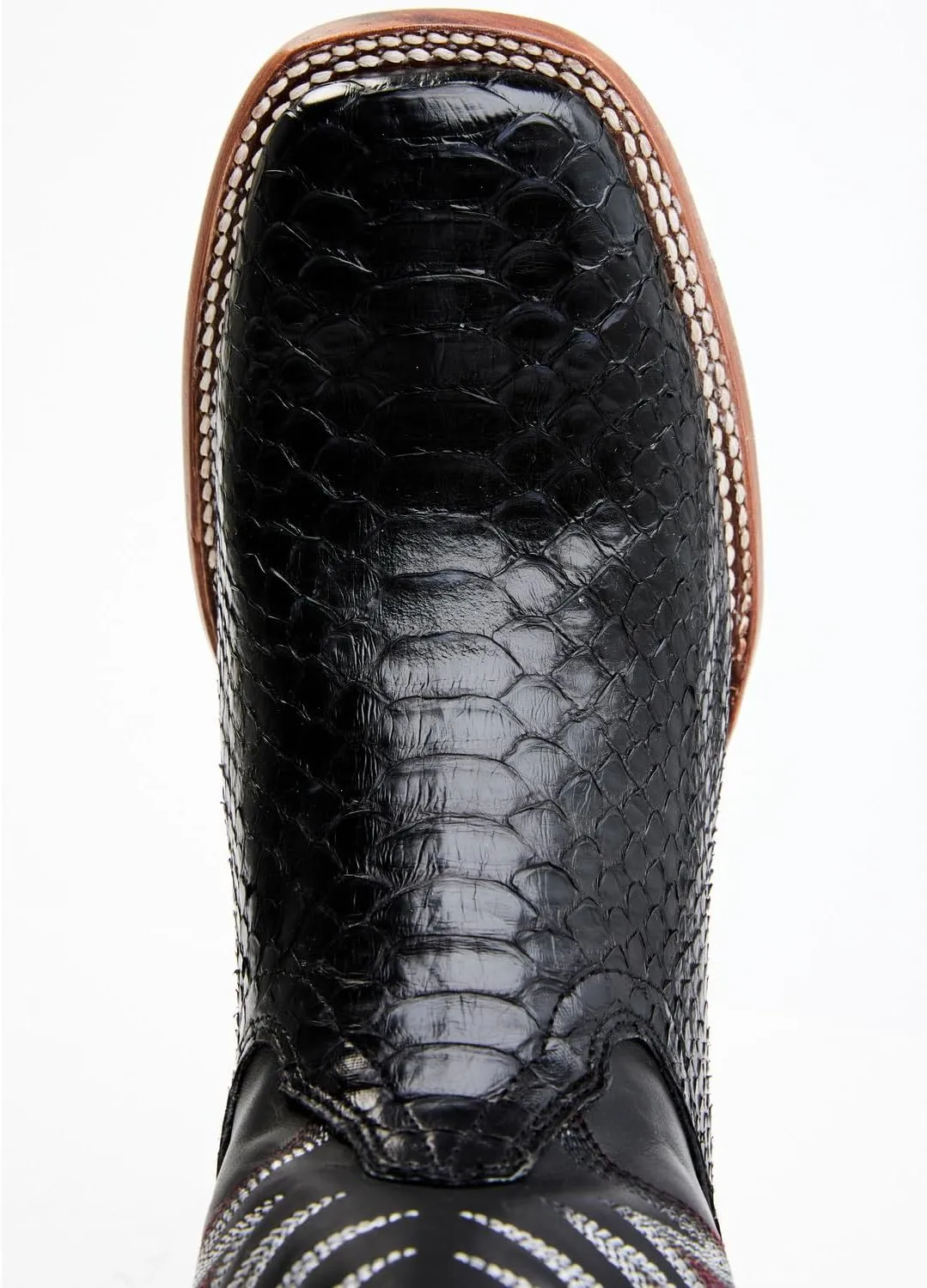 Cody James Men's Matte Python Exotic Western Boot Broad Square Toe - Becjsp22l02