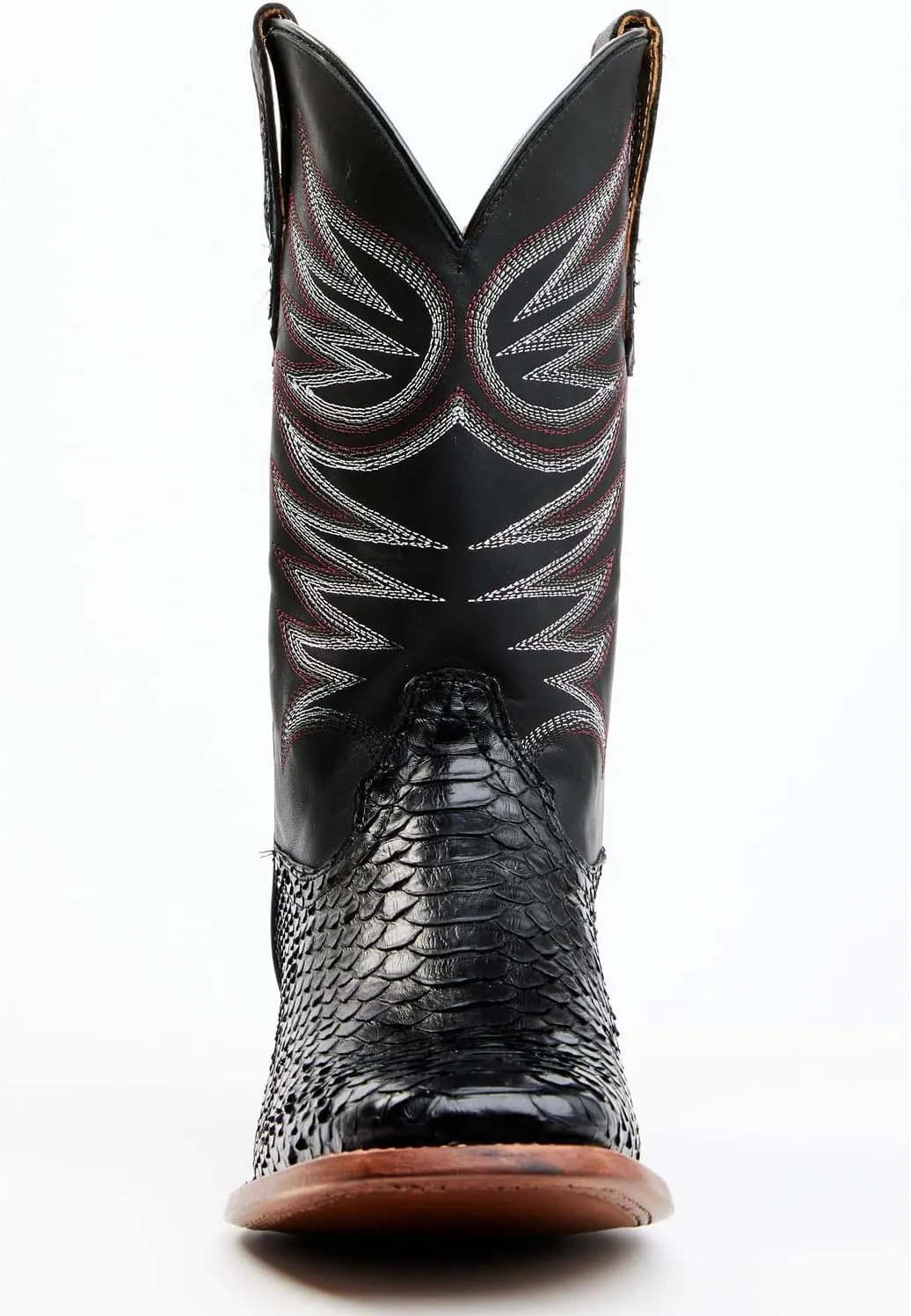 Cody James Men's Matte Python Exotic Western Boot Broad Square Toe - Becjsp22l02