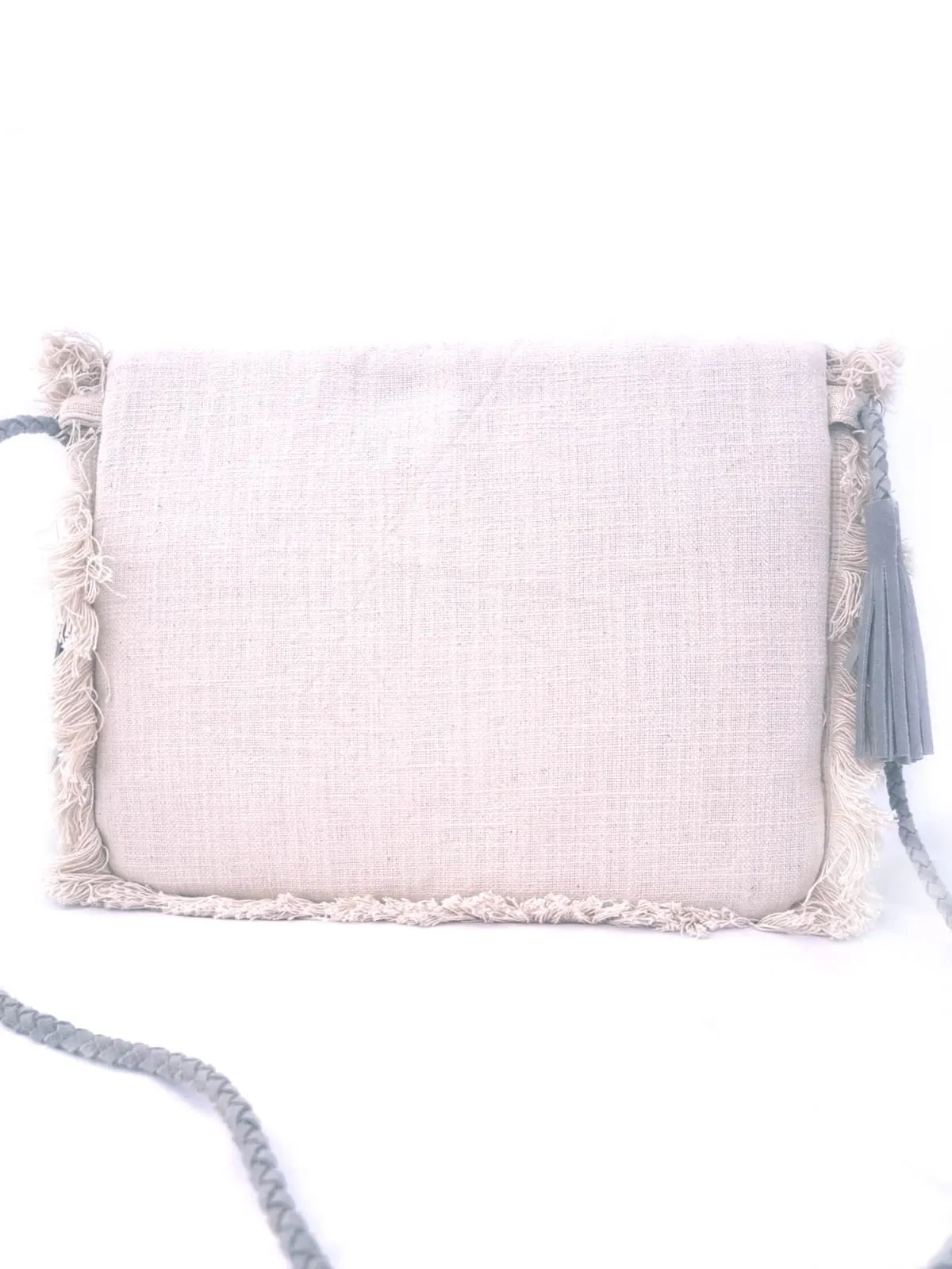 Coral Flower Boho Clutch - Last piece Left