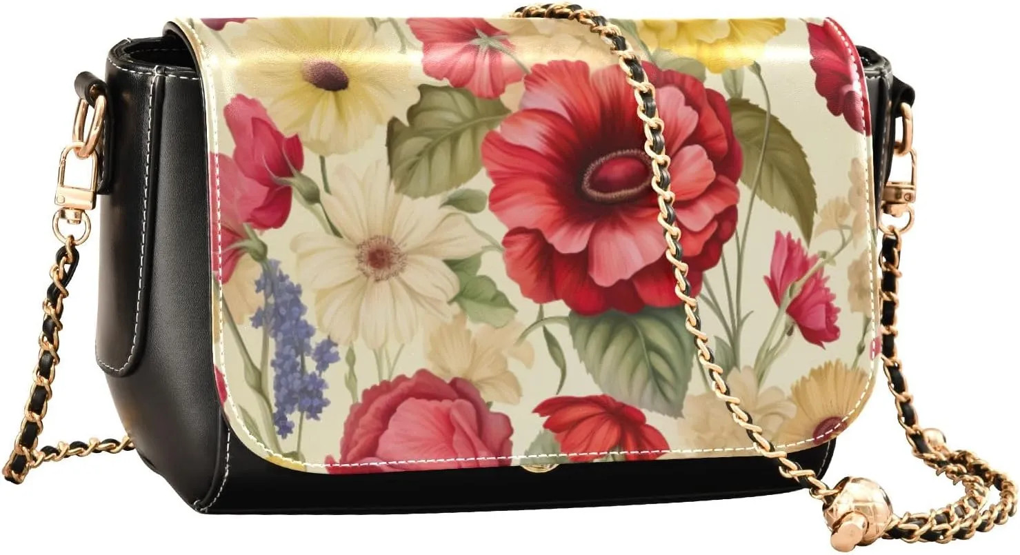 Cosmic Tree on Starry Night Sky Leather Zipper Crossbody Purse, Ladies Leather Crossbody Bags, Crossbody Bags for Women