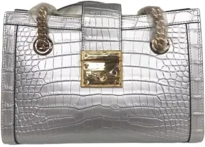 Crocodile Belly Skin Lady Gold Chain Purse Women's Flap Bag Genuine Real Alligator Leather Female Single Shoulder Bag