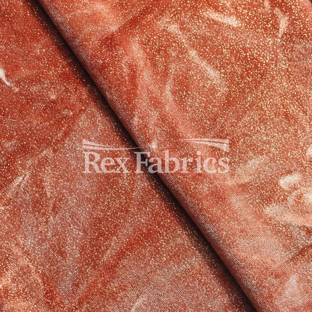Crushed Tie Dye Velvet
