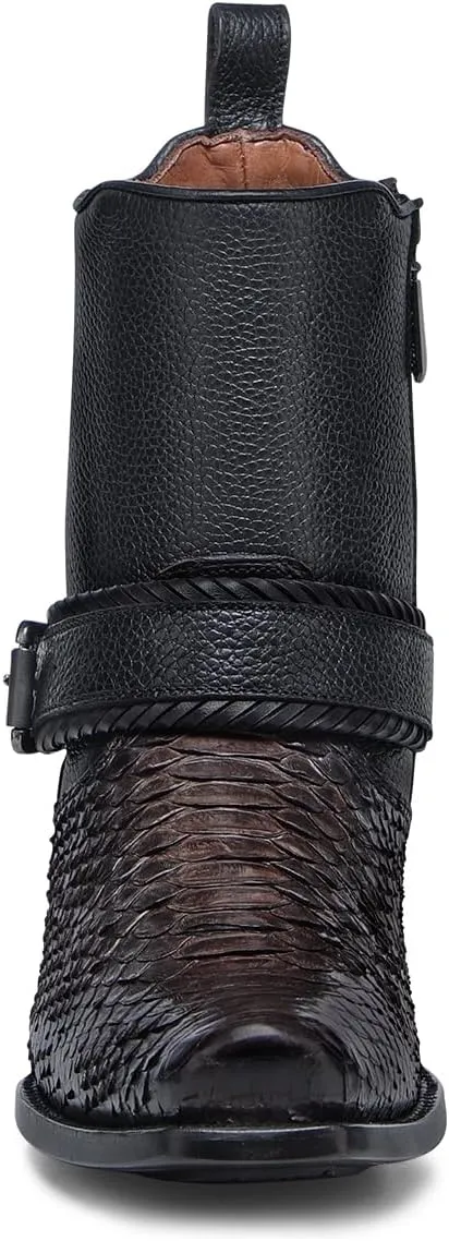 CUADRA | Boot for Men in Genuine Python Leather 1J3KPH Black and Brown