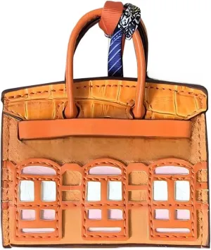 Cute Bag Charms for Women Preppy Bag Charm for Handbag Leather Handbag Decoration Purse Charm