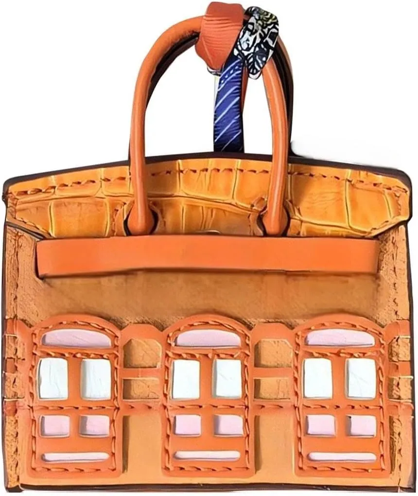 Cute Bag Charms for Women Preppy Bag Charm for Handbag Leather Handbag Decoration Purse Charm