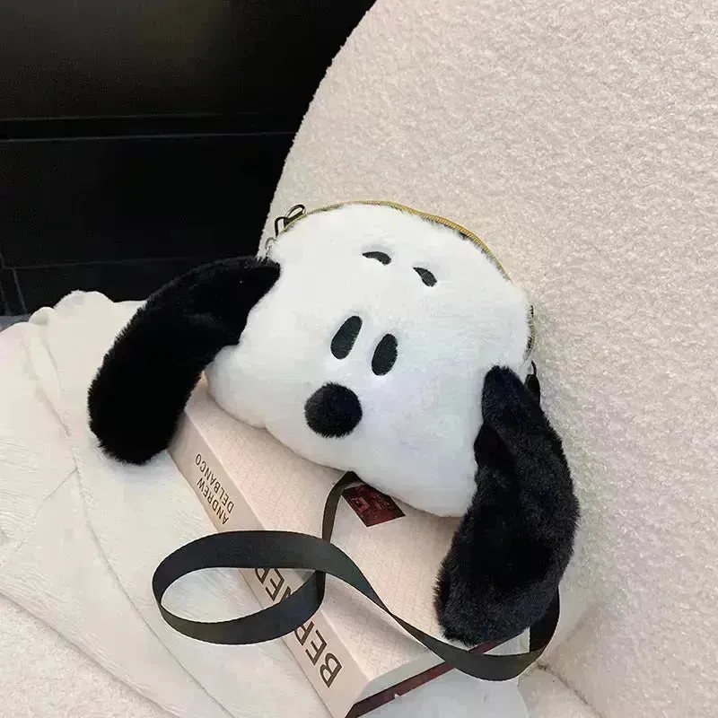 Cute Snoopy Dog & Panda Plush Handbags