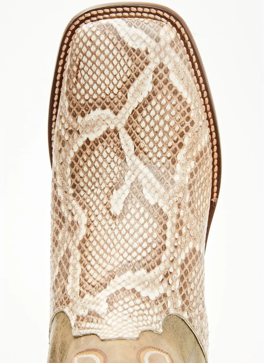 Dan Post Men's Exotic Python Western Boot Broad Square Toe - Dps1135